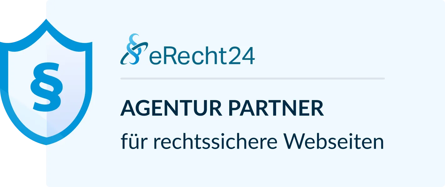 eRecht24 Agenturpartner für rechtssichere Webseiten